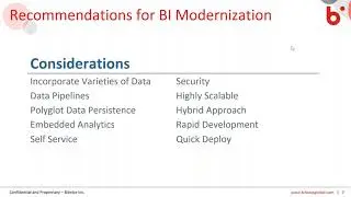 Webinar - BI Modernization with Looker and Bitwise