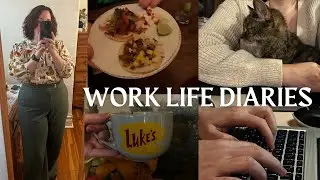 Work-Life Diaries | average work week in my life while adjusting to my new job