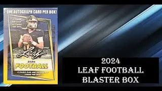 2024 LEAF FOOTBALL BLASTER BOX
