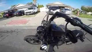 2013 Harley Davidson Iron Sportster Blacked Out bobber chopper