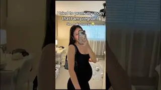 It was just a prank but my mom loves me so much #ai #mom #prank #pregnancy #fyp