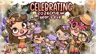 ПРАЗДНУЕМ *НОВЫЙ ГОД 2026..!* 🎉🍰🌨️ || *ОЗВУЧЕНО🔊* || МИР АВАТАРА