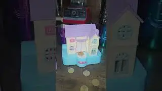 Asmr trending piggy bank house stealing my money coins 🏡