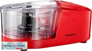 1.5 Cup One Touch Electric Food Chopper 100W Mini Food Processor Meat Grinder Mix