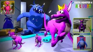 New Update Green Monster 4 All Bosses - Android Gameplays