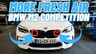 Ram Air Intake f&uuml;r den BMW M2 Competition S55 Motor | Speed Engineering