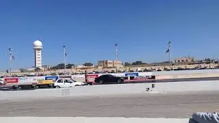 *Sleeper* Toyota Starlet smashes Mercedes E Class!