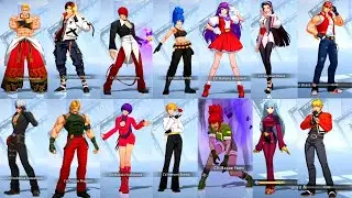 WHICH FIGHTER HAS THE BEST MENU ANIMATION IN SNK ALL STAR BRAWL? YOU PICK! - SNK ALL STAR BRAWL