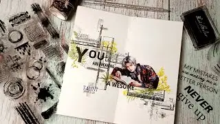 Quick Stickers and Stamps Collage ASMR | no talking | no music | no speed up