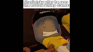 Shedletsky after he sees the Roblox Schlep drama: