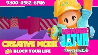 👷 BLOCK YOUR LIFE (easy) | Fall Guys Creative Mode