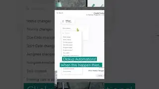 Clickup Automations can be scary. Watch our full training video! We simplify it for you! #clickup