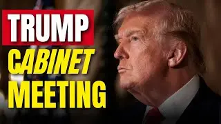 US President Trump participates in Cabinet Meeting at White House