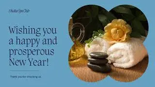 Dhaka Spa Club   Wishing you a happy and prosperous New Year!