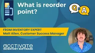 What is a reorder point?
