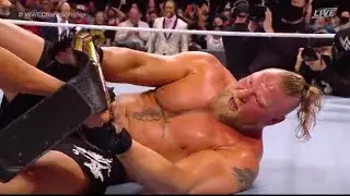 WWE Day 1 - Brock Lesnar Wins The WWE Championship - New WWE Champion - Brock Lesnar Is WWE Champion