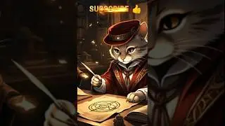 Magical cat solve mystery #cat #catdad #1000subscriber #funny #catowner #1 #animation million