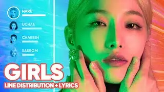 NATURE - Girls 어린애 (Line Distribution + Lyrics Color Coded) PATREON REQUESTED