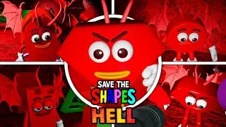 Save The Shapes (Hell Update) - Full Gameplay + Ending (Roblox Showcase)
