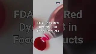 FDA Bans Red Dye No. 3 in Food Products #fda #cookies #candies #redcolor