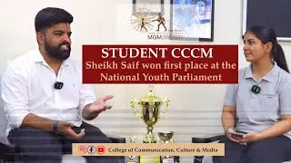 Beyond the Classroom with Saif Shaikh | College of Communication, Culture and Media | MGM University