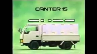 MITSUBISHI FUSO CANTER Japanese Truck Ad