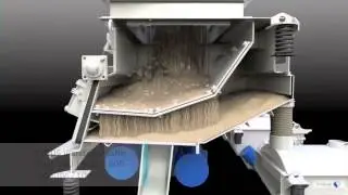 Vibrating lump crusher