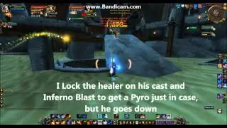 Fire Mage PvP Burst Rotations lvl 90 6.0.3
