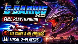 G-Darius HD All Zones, Ending [2 Players - 4K PC  - No Commentary]