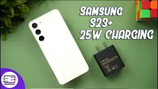 Тест зарядки Samsung Galaxy S23+ ⚡️⚡️ Быстрое зарядное устройство мощностью 25 Вт 🔋