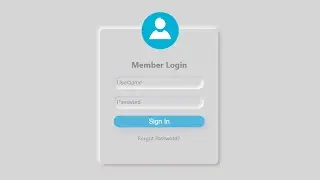 Login Form with HTML & CSS | Neomorphism Design | By Code Info