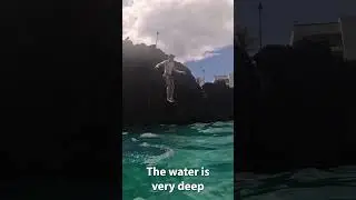 The BEST Cliff Jump in Maui, Hawaii 🌴 #shorts