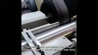 single head abrasive belt centerless polishing machine
