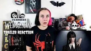 Wednesday | Netflix | Trailer Reaction