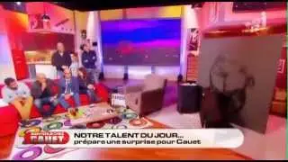 EriK BLACK - CAUET - TV Show NRJ12 - 24 avril 2013 - live Glitter & Speed painting