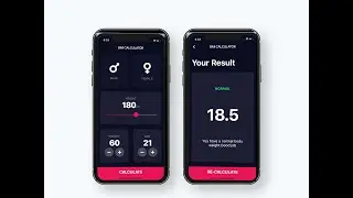 BMI-Calculator (Flutter) - Demo