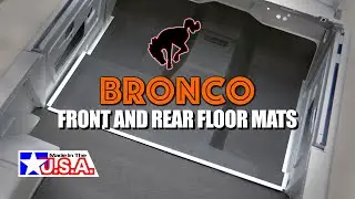 replace your Bronco Front and Rear Floor Mats , 1966-77 Broncos.