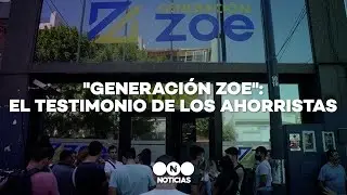 AHORRISTAS de GENERACIÓN ZOE: algunos DENUNCIAN, otros CONFÍAN - Telefe Noticias