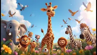 Gertie the Giraffe Stands Tall | Kids Song | Nursery Rhymes