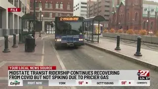 Is Midstate public transit ridership on the rise?