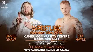 Zac Hayle Vs James Shaw - October 13th 2024