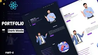 👨How To Make A Portfolio Website Using React | Complete Responsive | Becodewala | PART-2