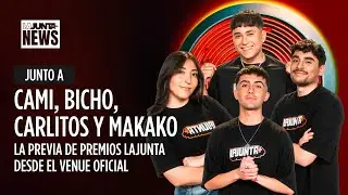 &iexcl;CONOCEMOS EL SET DE LOS PREMIOS LAJUNTA! SOLO FALTA 1 D&Iacute;A #LaJuntaNEWS | #LaJuntaNews