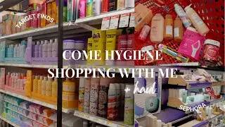 COME HYGIENE SHOPPING WITH ME! TARGET FINDS + SEPHORA + HAUL | SHOPPING VLOG