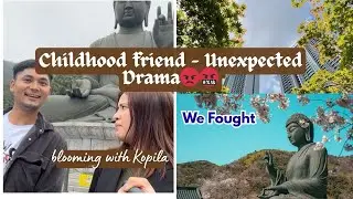 Exploring Gakwasa Temple in Cheonan 🇰🇷 | Travel Vlog + Fish Feeding & fought with childhood friend 