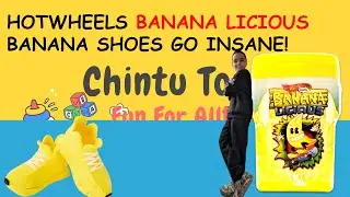 HotWheels Banana Licious Shoes Go For A Walk In The Park!
