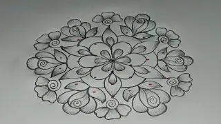 🌺 sankranthi rangoli design 🌺 unique rangoli design 🌺 latest Rangoli design @Mouninaidu999