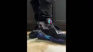 Jordan 8 aqua (look back at it)#music #aboogiewitdahoodie #sneakerhead #sneakers #shorts  #jordans