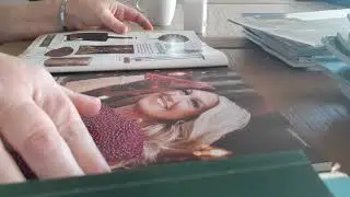 ASMR page turning medium ..