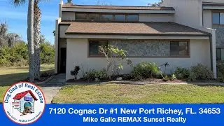 Florida 55 Plus Condo in New Port Richey